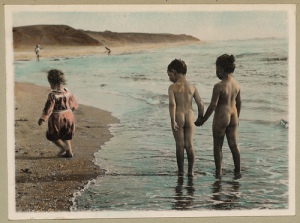 kids_vintage_swimming